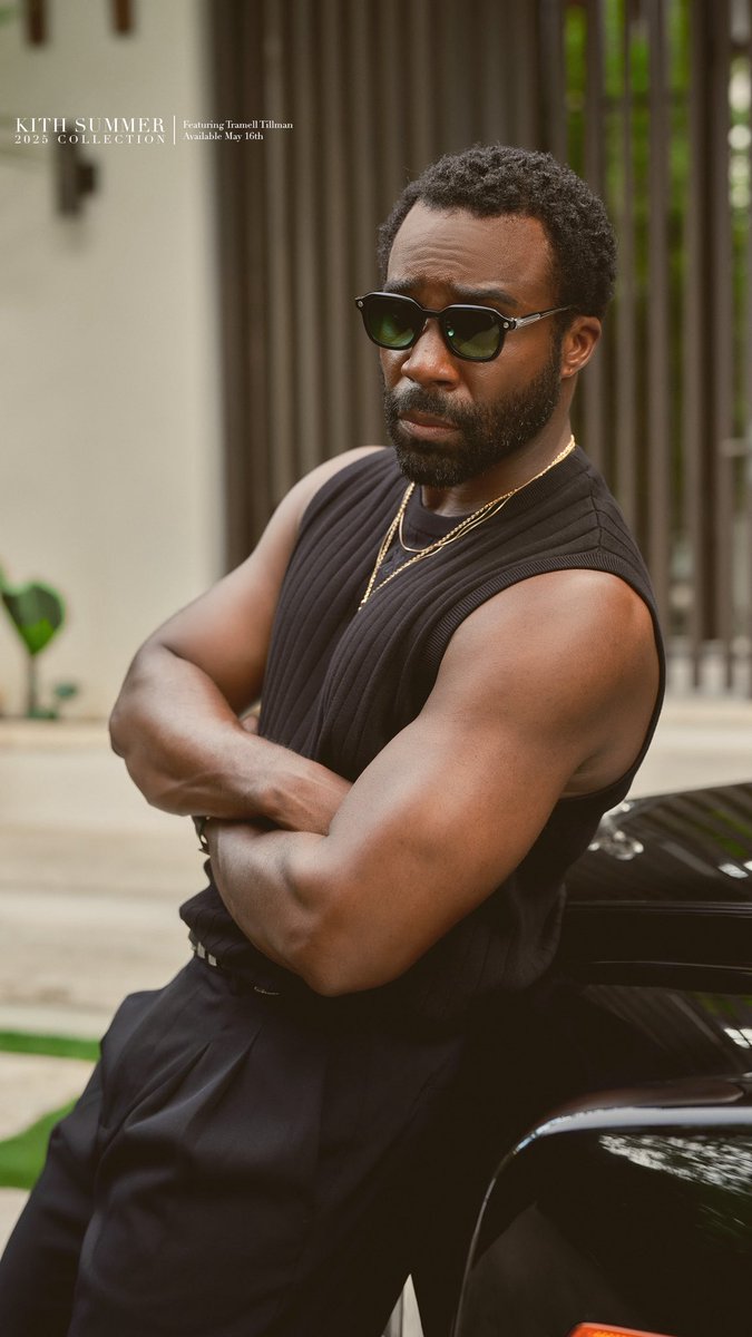 Tramell Tillman for Kith Summer 2025

Collection releases this Friday at Kith shops, Kith.com, EU.KIth.com, CA.Kith.com &amp; the Kith App. 

The full campaign is now live. 

kith.com/blogs/discover…