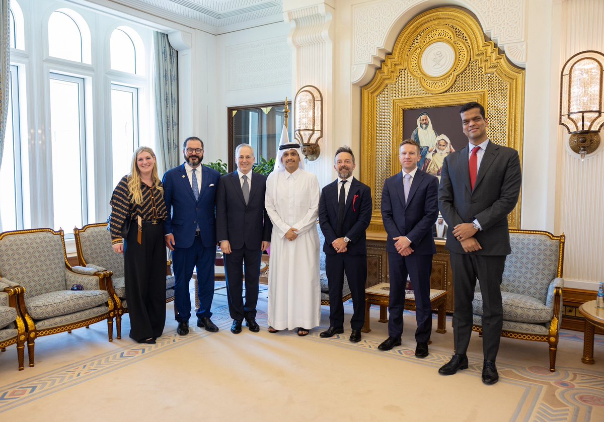 محمد بن عبدالرحمن (@mba_althani_) on Twitter photo Pleased to welcome <a href="/davidsacks47/">David Sacks</a> in Doha to discuss the thriving Qatar-U.S. partnership in AI, tech, and innovation. Qatar aspires to be a leading platform for innovation, driven by collaboration, shared progress, and focused on creating opportunities for the future. Pleased to welcome <a href="/davidsacks47/">David Sacks</a> in Doha to discuss the thriving Qatar-U.S. partnership in AI, tech, and innovation. Qatar aspires to be a leading platform for innovation, driven by collaboration, shared progress, and focused on creating opportunities for the future.