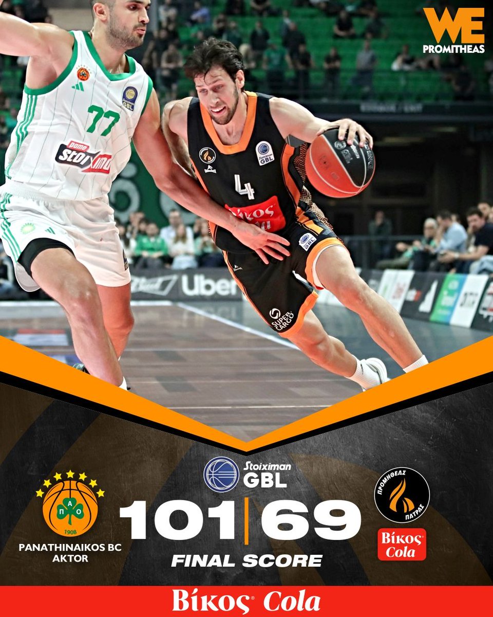 promitheasbc's tweet image. ⌛ Final Score 
🇭 @Paobcgr 101
🇦 #promitheaspatras 69
🤝 Βίκος Cola
#promitheasbc #wepromitheas #StoiximanGBL #vikos #vikoscola #dipsagiavikoscola