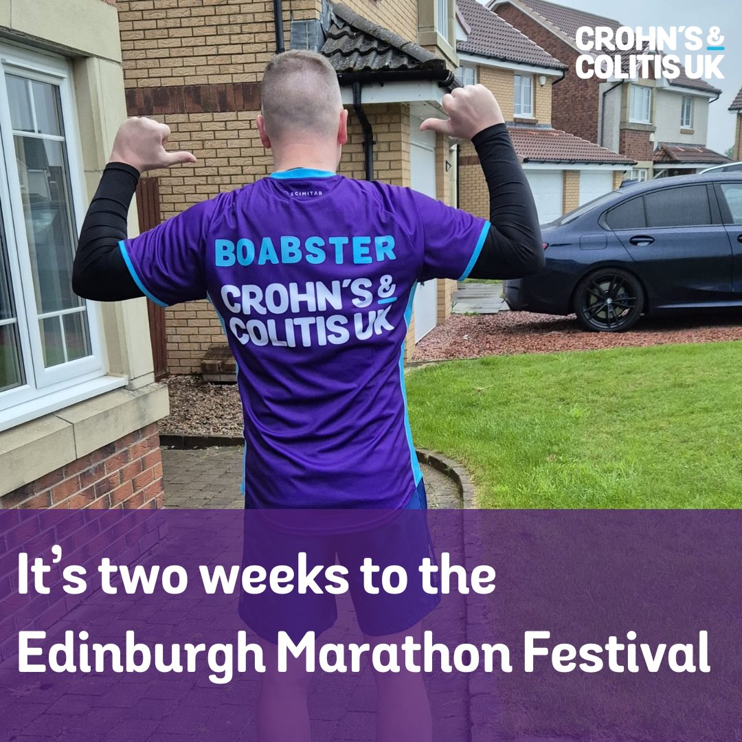There is still time to use your own place for good! Be for the Crohn's &amp; Colitis UK community and fundraise with Team Crohn's &amp; Colitis UK at the Edinburgh Marathon Festival next weekend. 

👉 More info on how is here crohnsandcolitis.org.uk/marathons-runs…