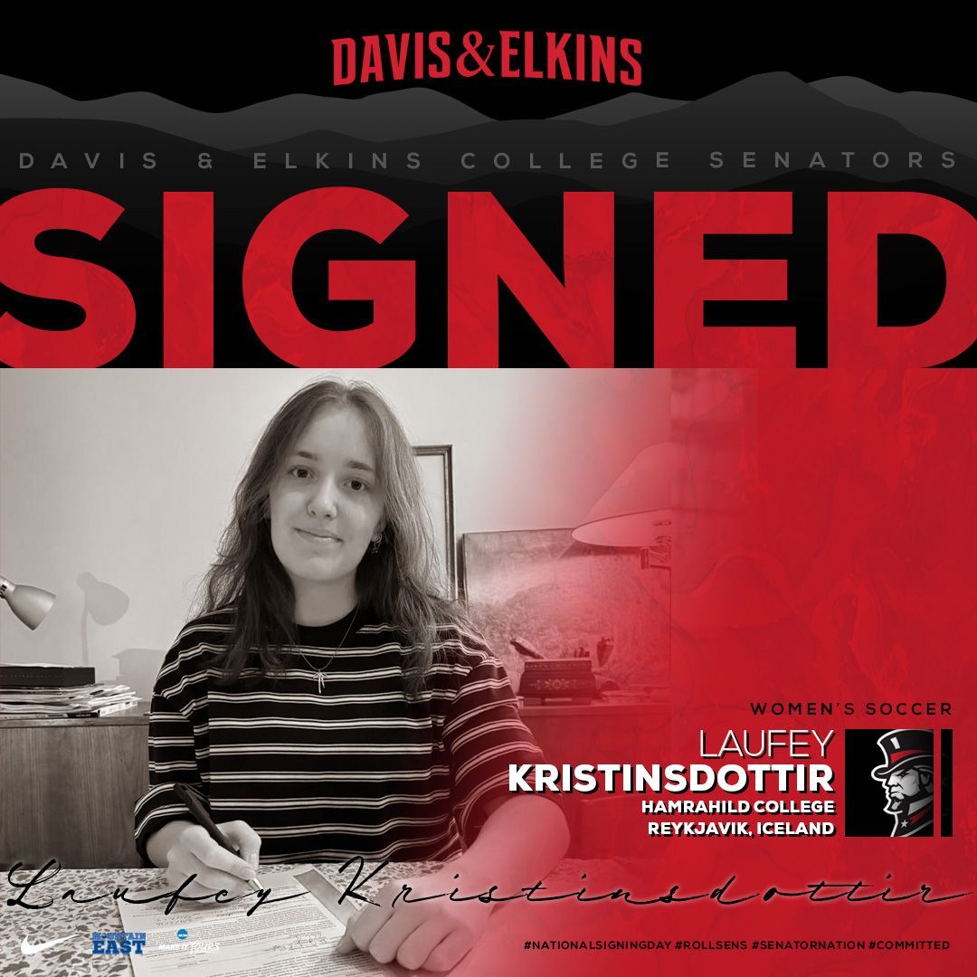 SenatorNation (@senatornation) on Twitter photo We're thrilled to welcome Laufey Kristinsdottir from Reykjavik, Iceland to the <a href="/senatorwsoc/">D&E Women's Soccer</a> team! 🇮🇸 Welcome to Senator Nation!
✍️ #RollSens #signed #FutureSenators We're thrilled to welcome Laufey Kristinsdottir from Reykjavik, Iceland to the <a href="/senatorwsoc/">D&E Women's Soccer</a> team! 🇮🇸 Welcome to Senator Nation!
✍️ #RollSens #signed #FutureSenators