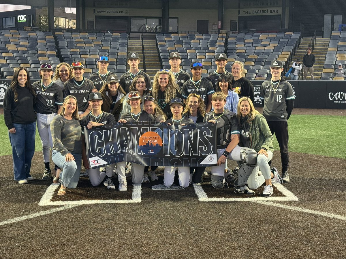 GRB STiKS Baseball (@stiksacademy) on Twitter photo 🏆CHAMPS🏆
14U Black went 4-0 this weekend the claim the <a href="/RockTournaments/">Rock Tournaments</a> Cream City Classic! Pitchers held opponents at 2 runs or less in 3 games. Way to compete on a Sunday #STiKS 🏆CHAMPS🏆
14U Black went 4-0 this weekend the claim the <a href="/RockTournaments/">Rock Tournaments</a> Cream City Classic! Pitchers held opponents at 2 runs or less in 3 games. Way to compete on a Sunday #STiKS