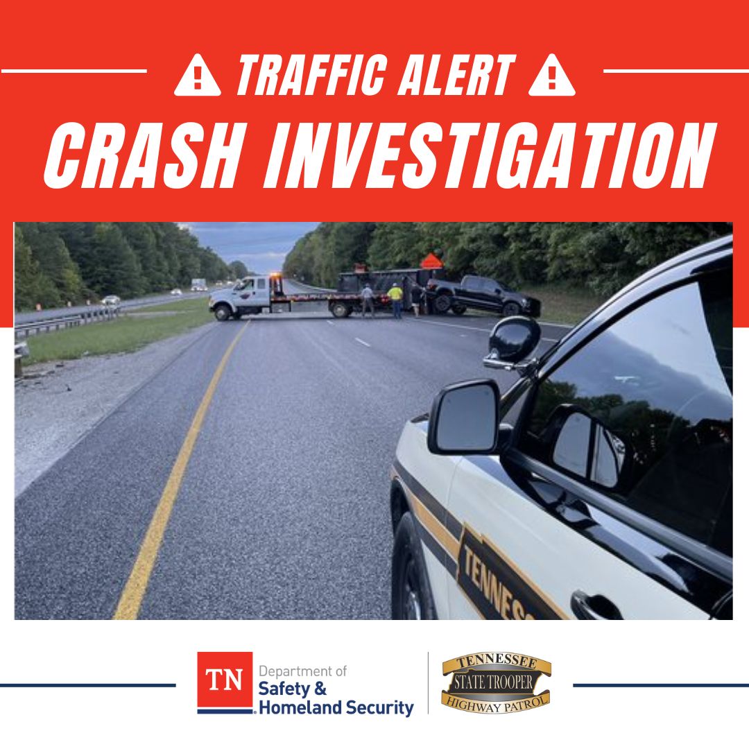 If you are traveling in and around Grundy County, Interstate 24 West near the 130-mile marker is experiencing traffic delays due to a Commercial Motor Vehicle crash. Please be patient and be mindful of the first responders in the area. 
<a href="/myTDOT/">myTDOT</a>