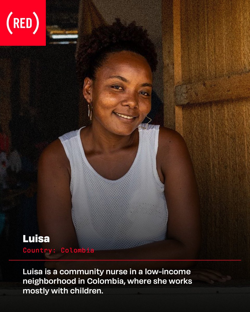 RED's tweet image. On #InternationalNursesDay, we honor the incredible nurses who form the backbone of health systems around the world. Your dedication, compassion, and resilience inspire us every day. Thank you for all you do.

Photo 1 and 5 Credit: @GlobalFund /Brian Otieno