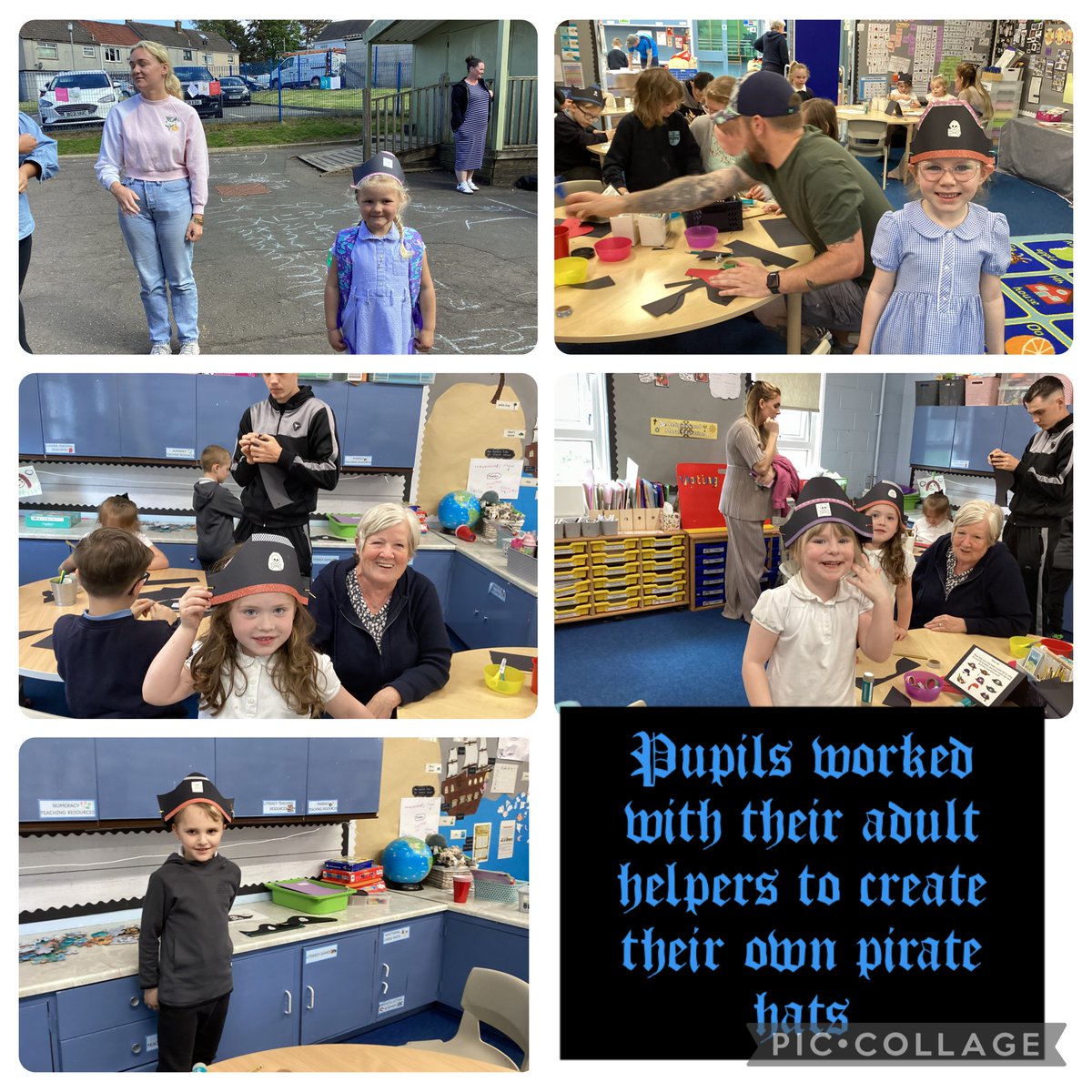 Many thank for the tremendous support that the family and friends of all the P1/2 pupils have given to our Learning Cafes this session. Our final Cafe showcased a wide range of  learning activities from across the curriculum on the theme of Pirates.🏴‍☠️  🏝️  🦜 💎