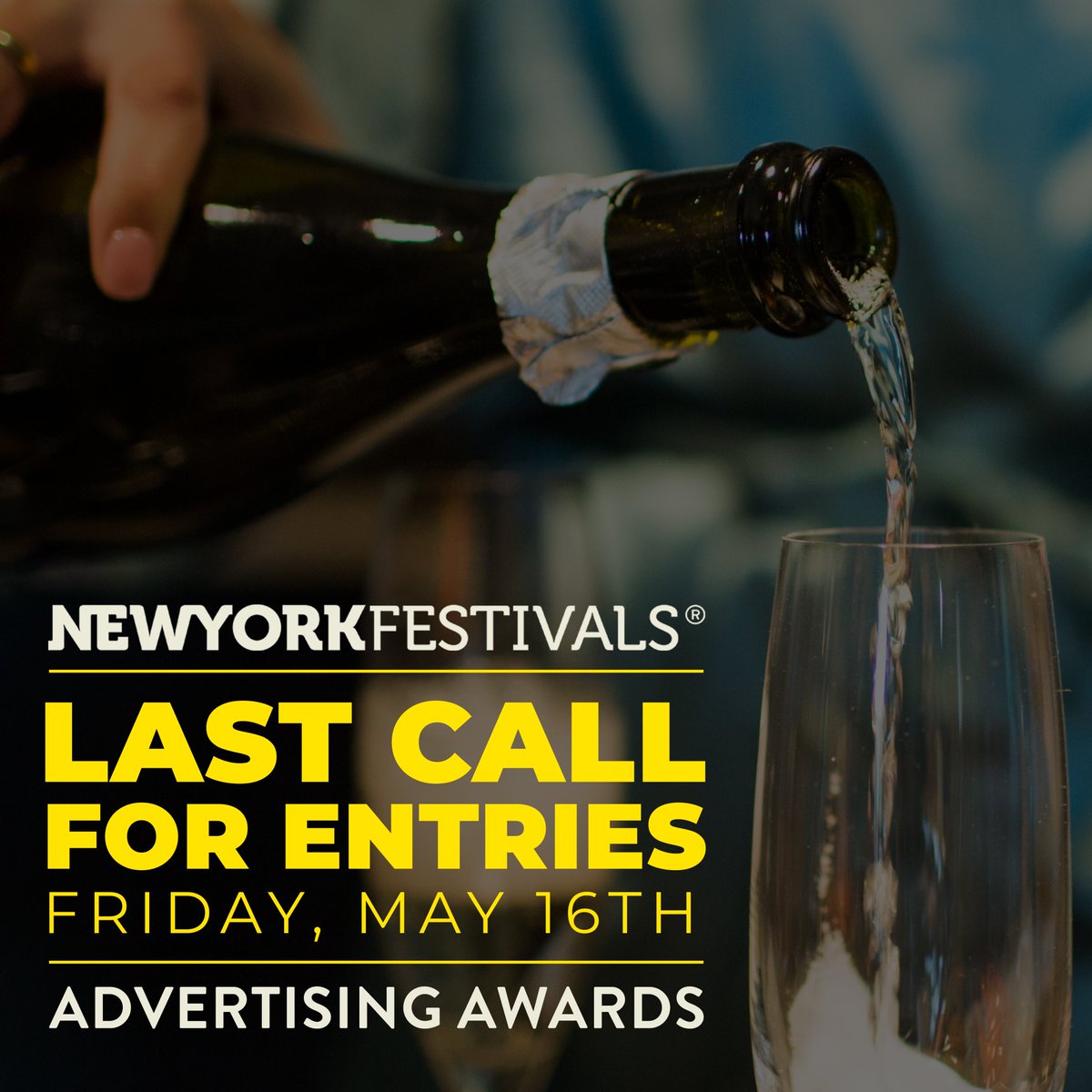 Last call for entries! Enter now at nyfadvertising.com