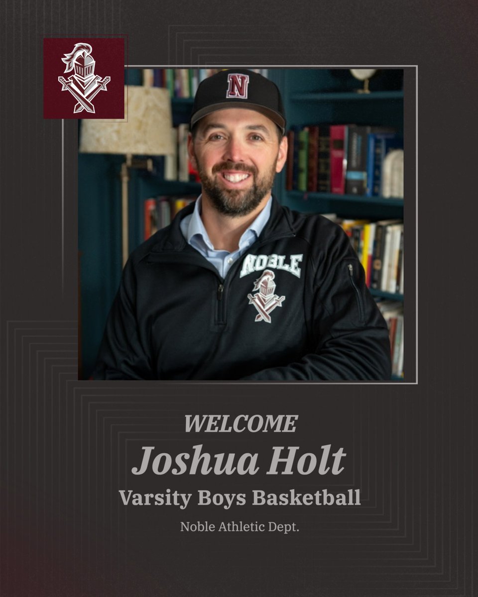 The Noble Athletic Department is excited to announce Joshua Holt as the newest Varsity Boys Basketball coach at Noble High School.
Coach Holt is an alumni of Noble High School and is eager to get back to his roots!
Welcome back, Coach!