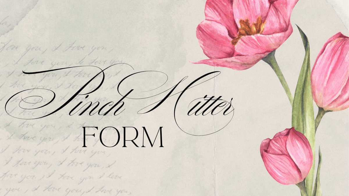 TKficexchange's tweet image. Pinch hitter form 🌺
forms.gle/F6gwzkVVak7Lxg…