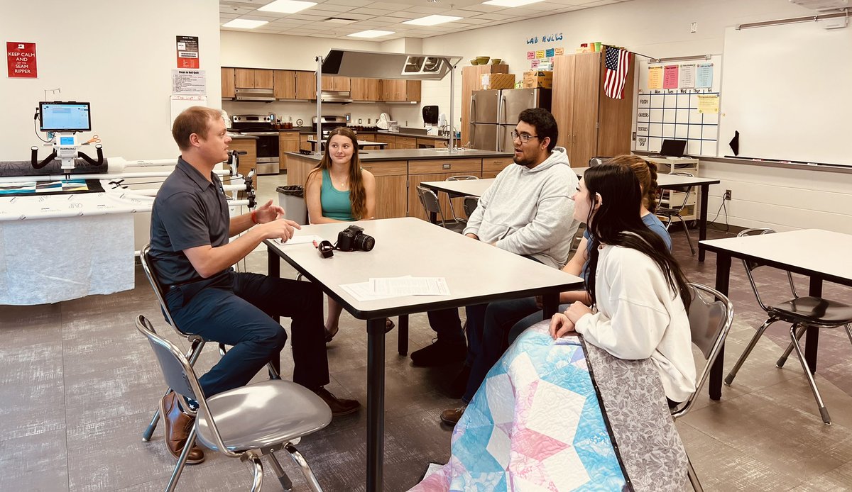 Mrs. Pam Johnson’s students have made over 500 quilts the past 15 years. 

“Their talent always amazes me. I see their personalities in their work.”

The Minden FCS teacher is retiring after a 37 year career, after stitching quite a legacy herself. 

“I’ll always be a Whippet.”
