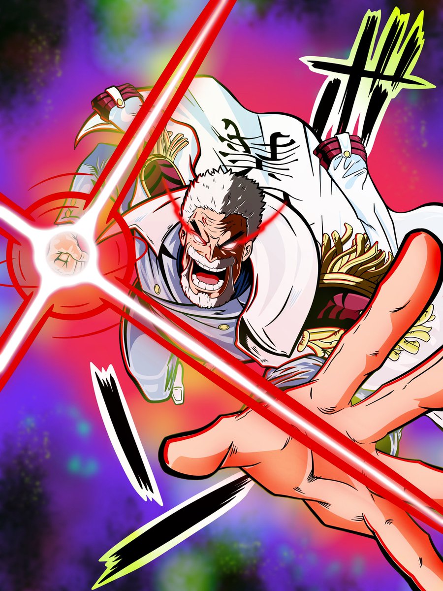 Garp’s Galaxy Impacto 👊 top tier One piece animation.