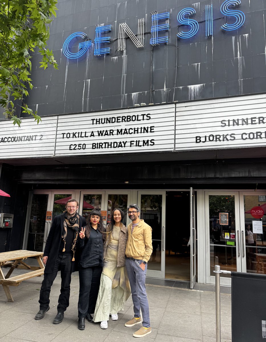 Shareefa Energy (@shareefaenergy) on Twitter photo We had a private screening for our documentary To Kill A War Machine about the most powerful direct action network this world’s seen <a href="/Pal_action/">Palestine Action</a> Proud to be a co-producer on this important archive project alongside incredible <a href="/TRCdocumentary/">Rainbow Collective 💚</a> Thanks <a href="/alexjbledsoe/">Alex J. Bledsoe</a> for edit support We had a private screening for our documentary To Kill A War Machine about the most powerful direct action network this world’s seen <a href="/Pal_action/">Palestine Action</a> Proud to be a co-producer on this important archive project alongside incredible <a href="/TRCdocumentary/">Rainbow Collective 💚</a> Thanks <a href="/alexjbledsoe/">Alex J. Bledsoe</a> for edit support