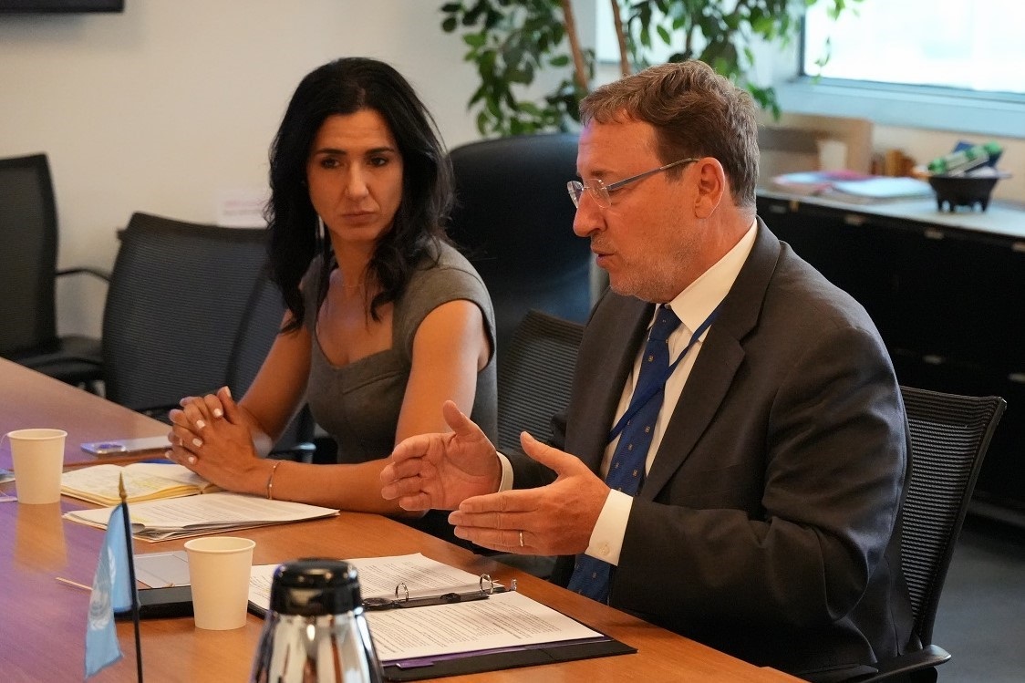 ASteiner's tweet image. An engaging discussion w the Group of #LatAm & Caribbean Countries #GRULAC representatives: Brazil, Colombia, Dominican Republic, Ecuador & Jamaica ahead of next month's upcoming #UNDPEB.
We discussed our work in the region to advance #humandev & reducing planetary pressures.