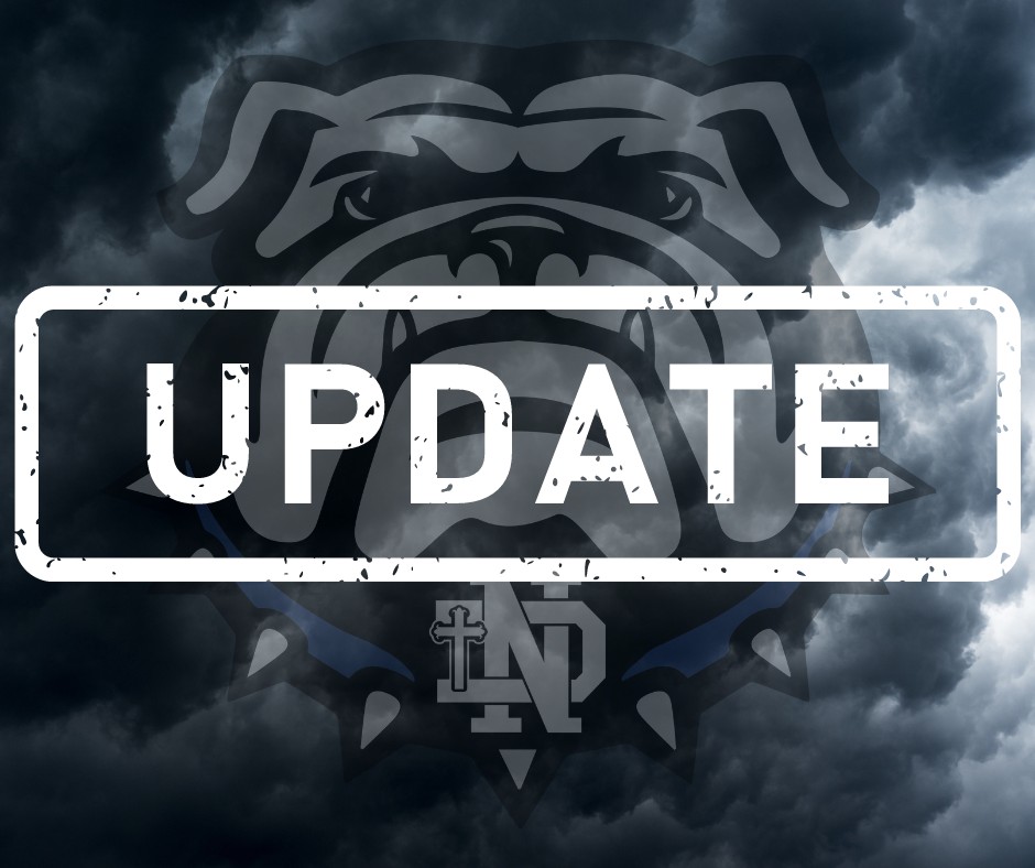 Today's baseball game vs Festus has been rained out.