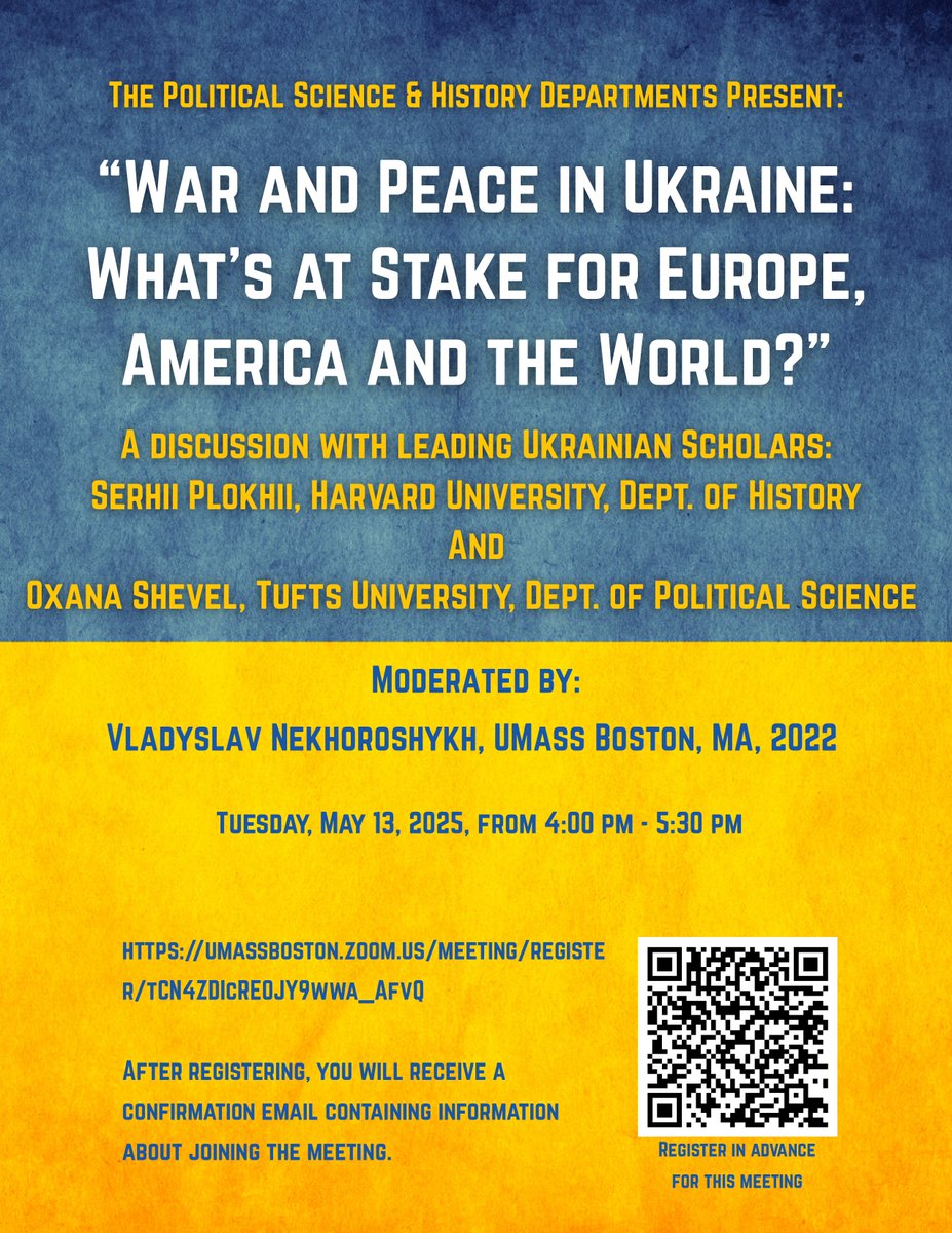 TOMORROW at 4 PM! <a href="/UMassBoston/">UMass Boston</a>