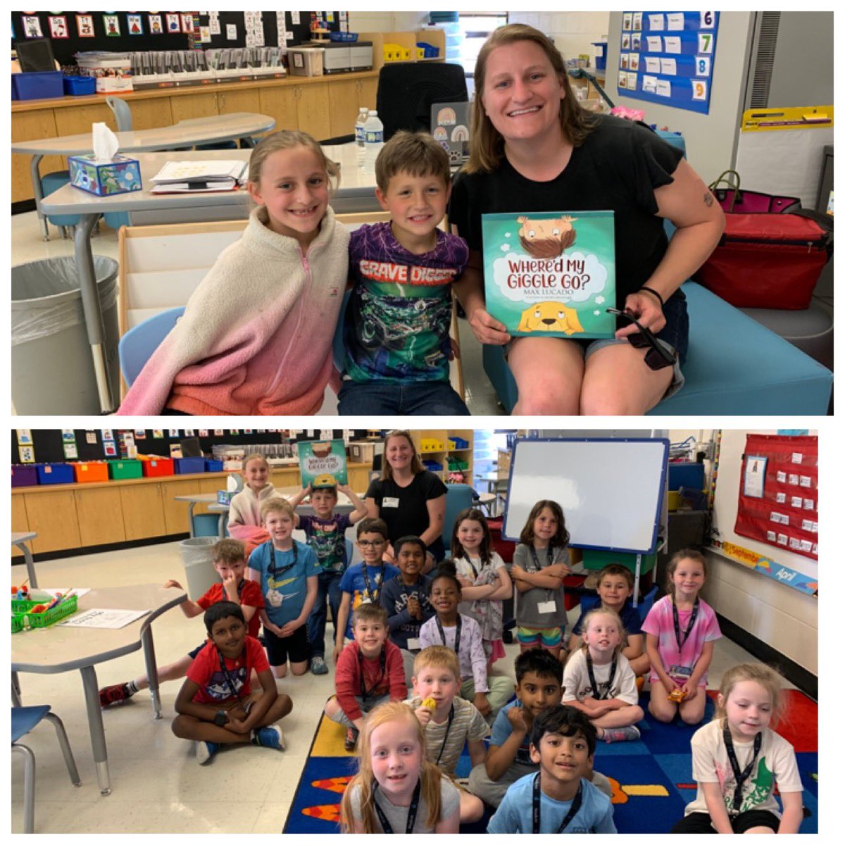 I love when the Mystery Reader is a former family that I’ve had before. 🥰📚 #BulldogBest🐾