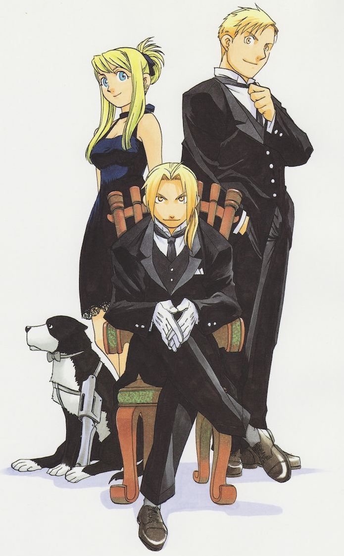 Fullmetal Alchemist official art