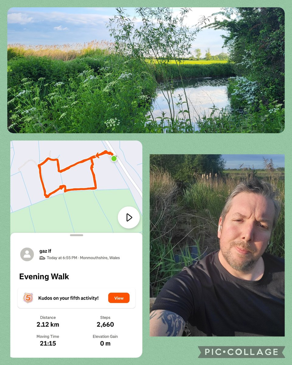 Short after work jog tonight but still enough to clear the head !! #chill