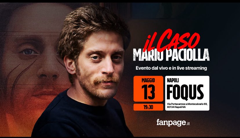 Martedì 13 Maggio ore 19:30. Live a #Napoli a <a href="/FoqusNapoli/">Foqus Napoli</a> ed in streaming su tutti i canali di <a href="/fanpage/">Fanpage.it</a>