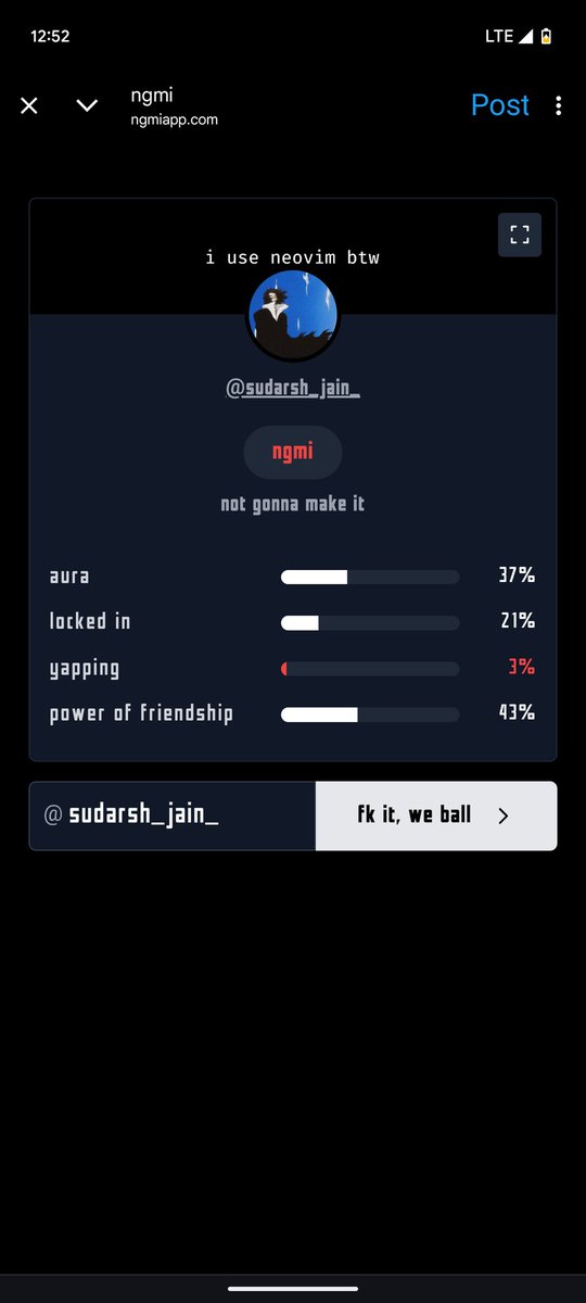 sudarsh_jain_'s tweet image. yes, def ngmi