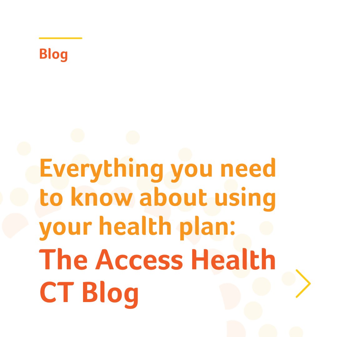 Access Health CT provides the information you need to make the most of your health and dental coverage.
Explore our blog to see how we can help. bit.ly/4lLz59c