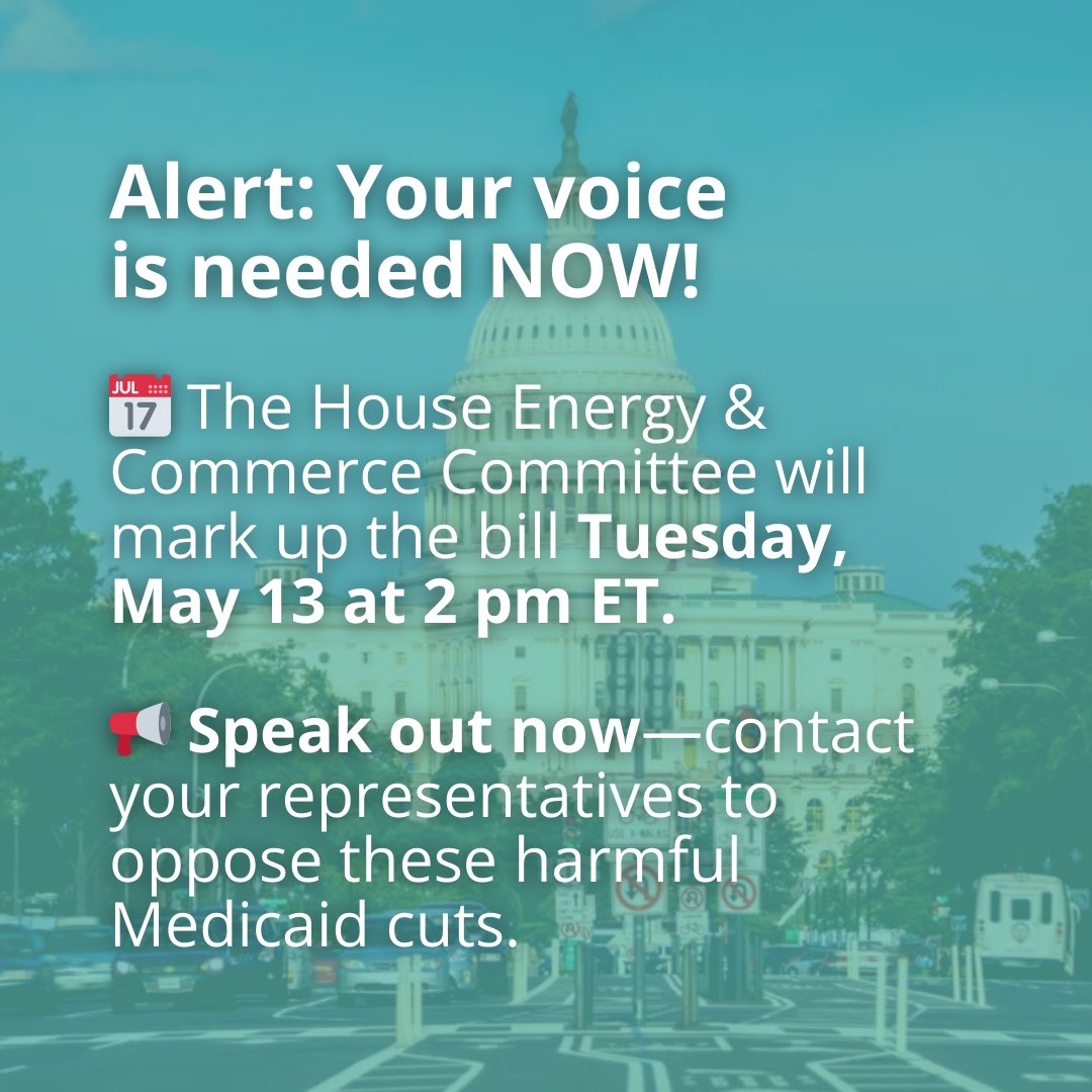 🚨 Lawmakers are proposing big Medicaid cuts, threatening access to services like #GeneticCounseling.

📅 A key committee will mark up the bill May 13 at 2 pm ET.

📢 Before tomorrow afternoon, contact your reps: mstr.app/e8a01781-5f3a-…