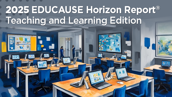 As an expert panelist in 2025 version, I'm excited to share the 2025 EDUCAUSE Horizon Report | Teaching and Learning Edition. 

Higher education is in a period of massive transformation and uncertainty. This report captures the spirit of this transformation and how you can