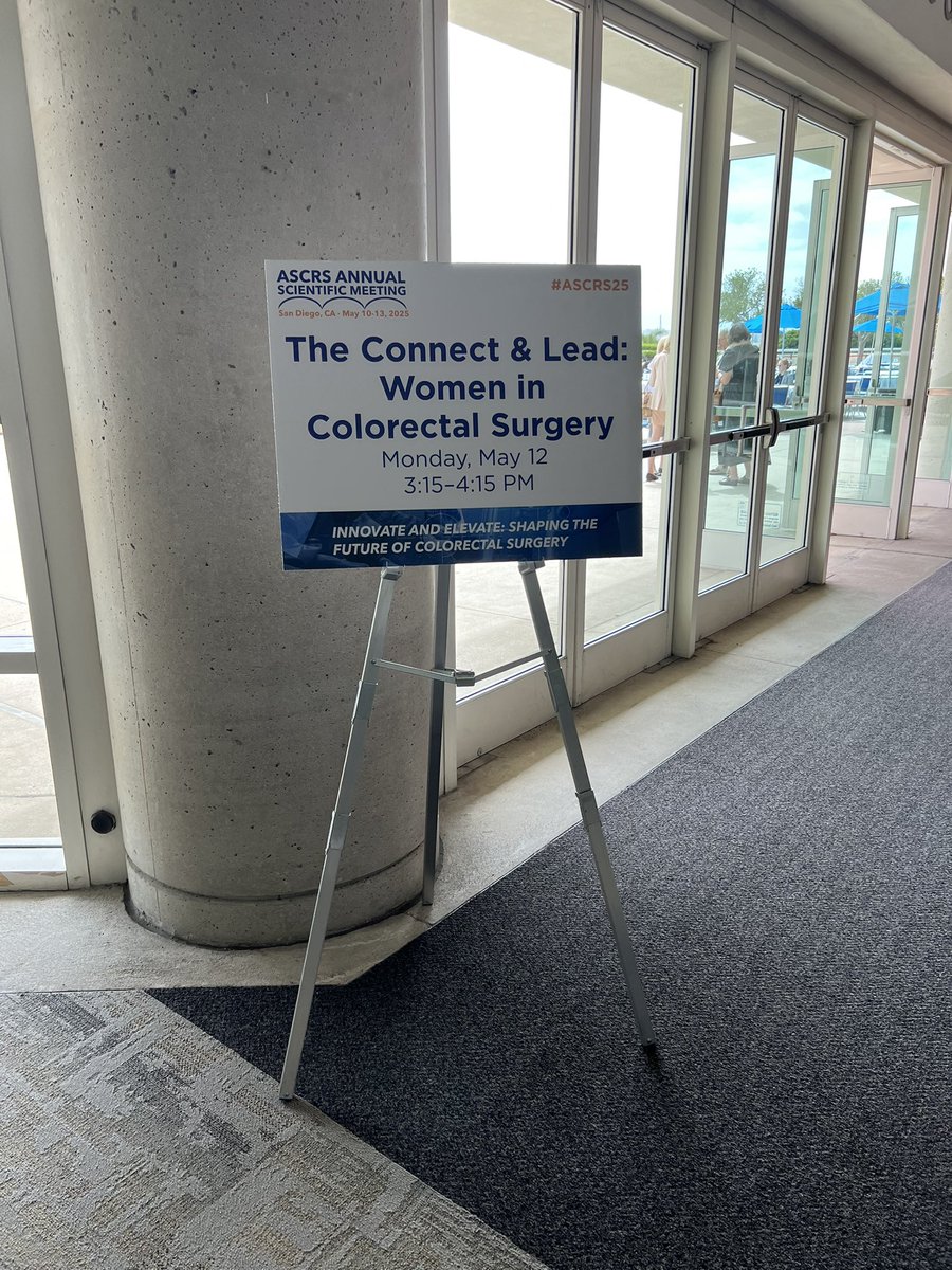 There’s a few extra spaces open. Come by the Mezzanine level to join this meaningful event! #ASCRS25