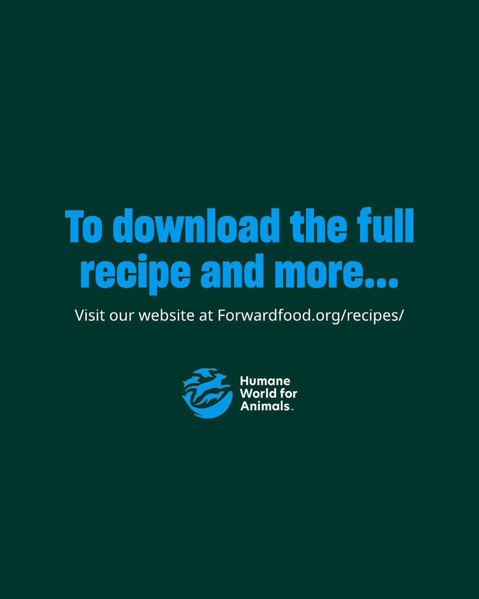 It's National Chocolate Chip Day and this chocolate chip cookie recipe is a plant-based version of a classic favorite. 🍪

Drop a 💚 in the comments if chocolate chip cookies are your favorite type of cookie.

Download the full recipe 👉 forwardfood.org/chocolate-chip…