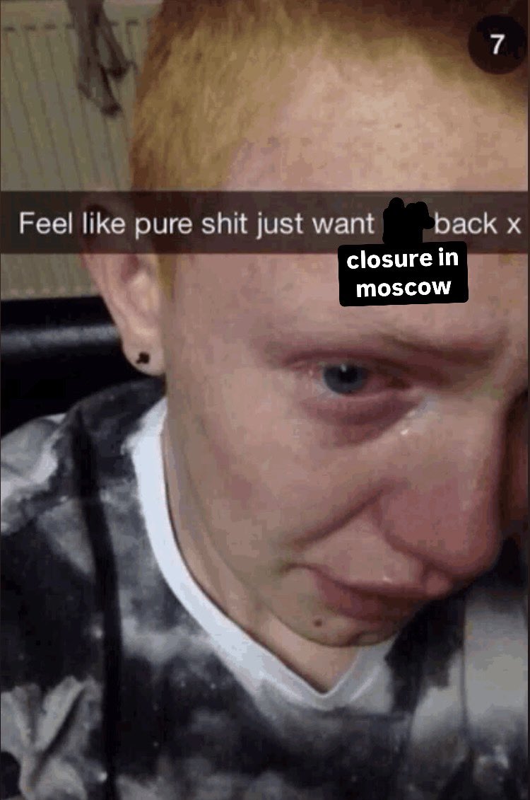 said goodbye for now to <a href="/ClosureInMoscow/">Closure In Moscow</a> ln and feelin v sad about it