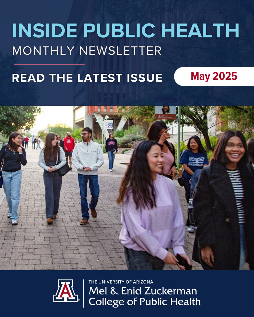 Catch up on our students, research, and public health service in our May Newsletter! 

Read all about it! bit.ly/4j2wkhj