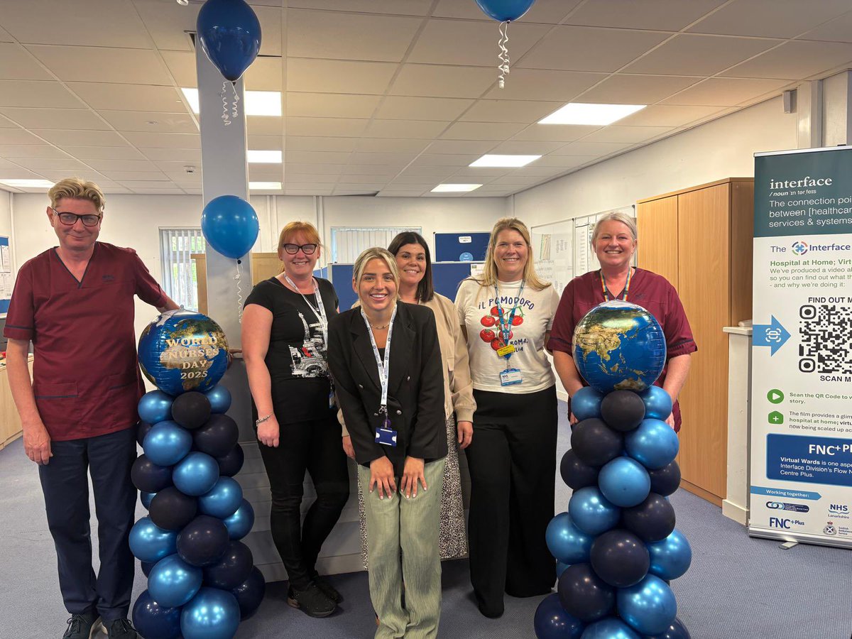 Hazel Mitchell (@h_leg_mitch) on Twitter photo Happy International Nurses day to all our amazing Nursing colleagues at NHS Lanarkshire.
A small celebration and a world of thanks from our Nurse Director today in the Interface Division to acknowledge and thank all our nursing team in the FNC+ and in Carehomes ππ Happy International Nurses day to all our amazing Nursing colleagues at NHS Lanarkshire.
A small celebration and a world of thanks from our Nurse Director today in the Interface Division to acknowledge and thank all our nursing team in the FNC+ and in Carehomes ππ