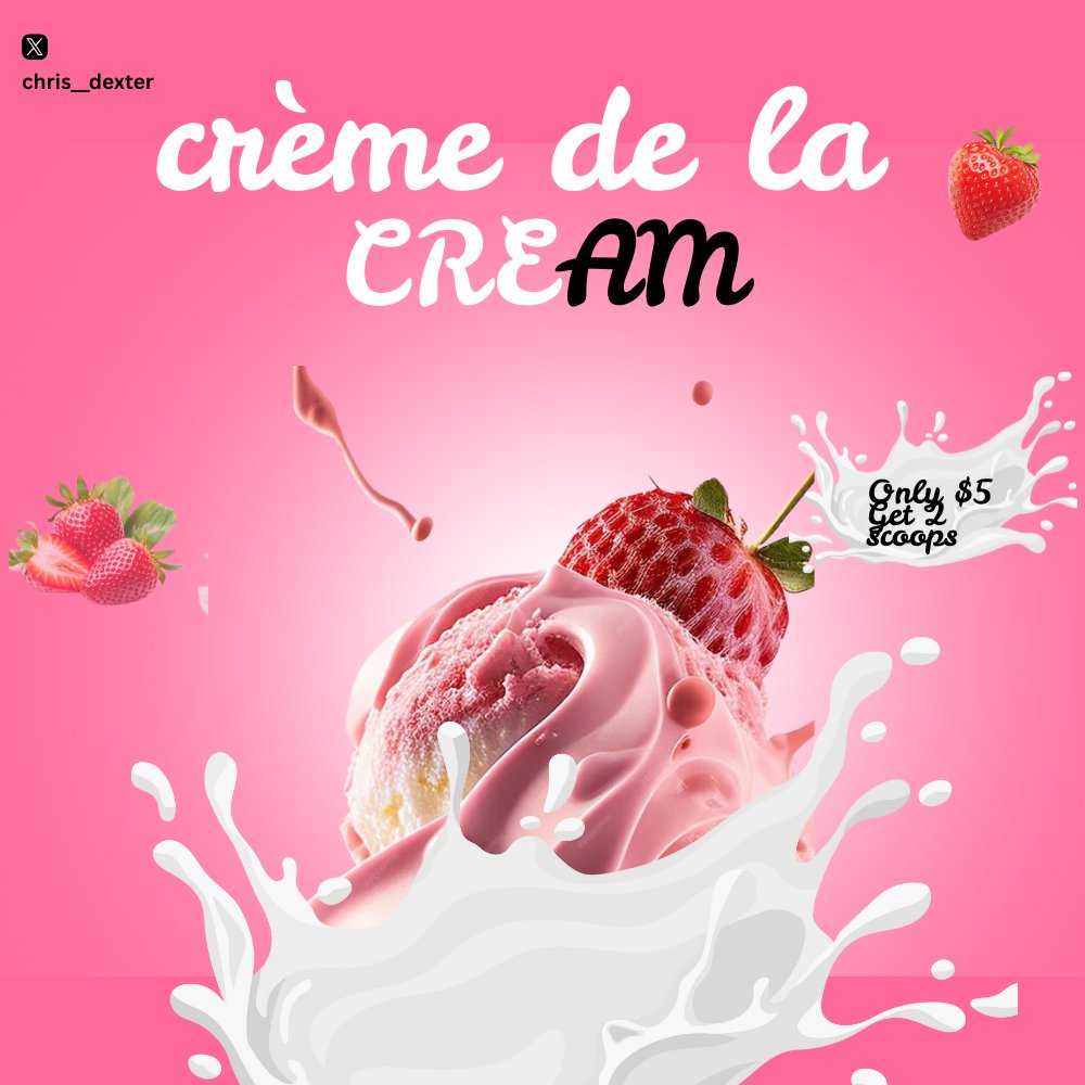 chris__dexter's tweet image. evolution.

I’m excited to keep blending both worlds — digital assistance and design.
Ever stepped away from your usual grind and found joy in something different? Let me show you what’s been keeping my creative hands busy!
#icecreamdesign #DesignComeback