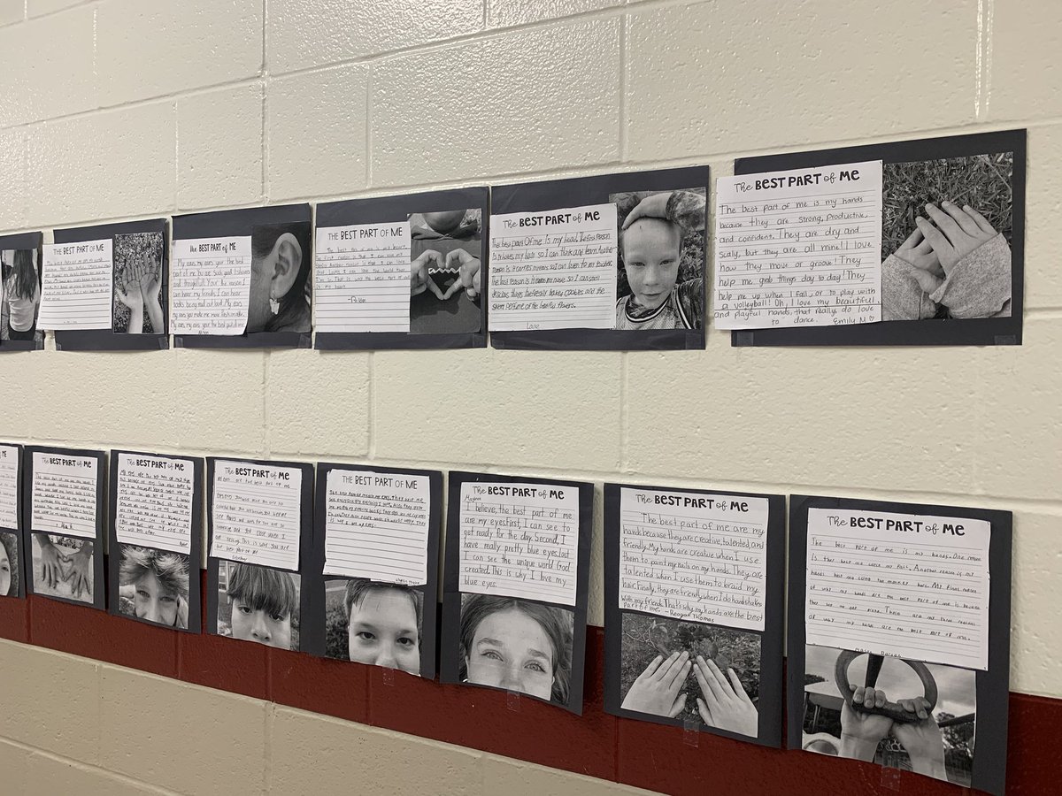 LessonsWithMsC's tweet image. My favorite activities for testing week.  The Best Part of Me and Favorite 5th Grade Book