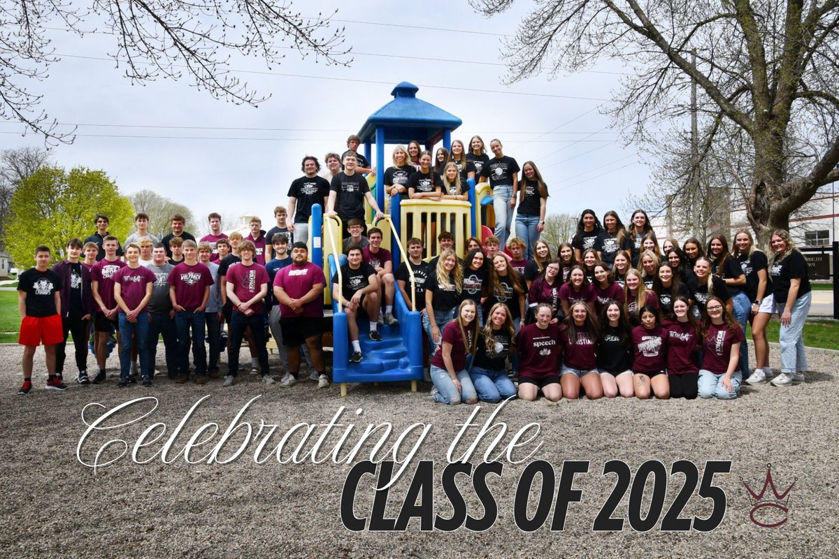 It's the Senior's Last Week! 

Some will cry, some will cheer, and some will be somewhere in between... This group will be missed!

Join us for Commencement on Tuesday, May 20 at 7:00 PM—a milestone moment! Let’s send our seniors off with love and support.