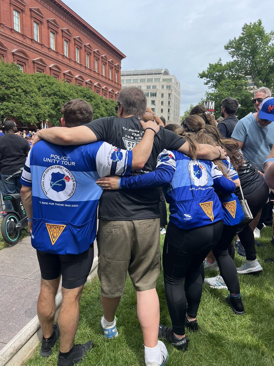 Chels_LA's tweet image. “They ride for those who died.”

During the Police Unity Tour, law enforcement officers and surviving family members from across the country came together for a powerful ride honoring those lost in the line of duty.

#NationalPoliceWeek #TPriorityListens #TPPartner @T_Priority