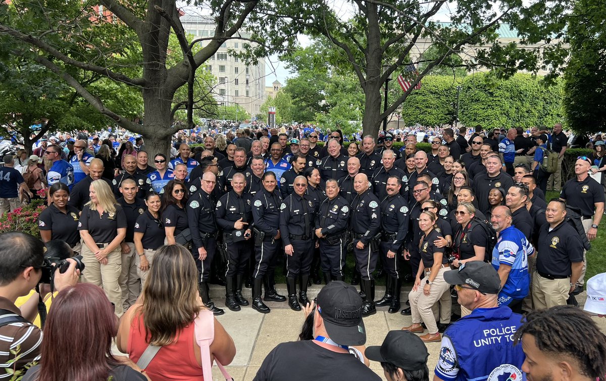 Chels_LA's tweet image. “They ride for those who died.”

During the Police Unity Tour, law enforcement officers and surviving family members from across the country came together for a powerful ride honoring those lost in the line of duty.

#NationalPoliceWeek #TPriorityListens #TPPartner @T_Priority