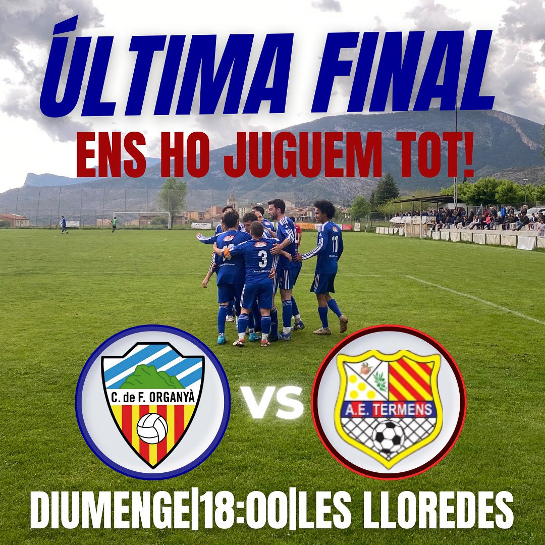 🔜 𝐔́𝐋𝐓𝐈𝐌𝐀 𝐅𝐈𝐍𝐀𝐋⚔️
Som hi 💙🤍