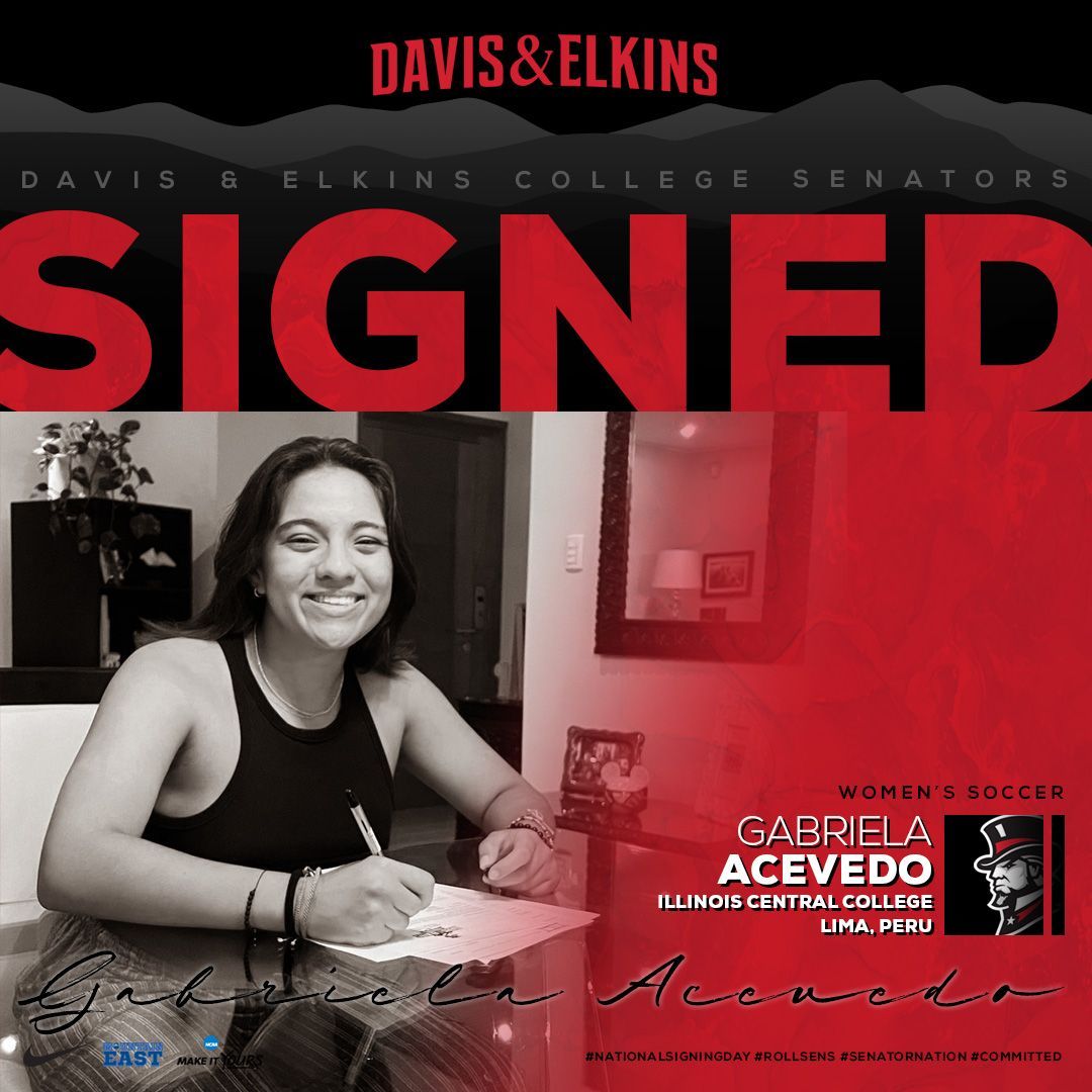 SenatorNation (@senatornation) on Twitter photo We're excited to welcome Gabriela Acevedo from Lima, Peru to <a href="/senatorwsoc/">D&E Women's Soccer</a>! 🇵🇪 Welcome to Senator Nation!
✍️ #RollSens #signed #FutureSenators We're excited to welcome Gabriela Acevedo from Lima, Peru to <a href="/senatorwsoc/">D&E Women's Soccer</a>! 🇵🇪 Welcome to Senator Nation!
✍️ #RollSens #signed #FutureSenators