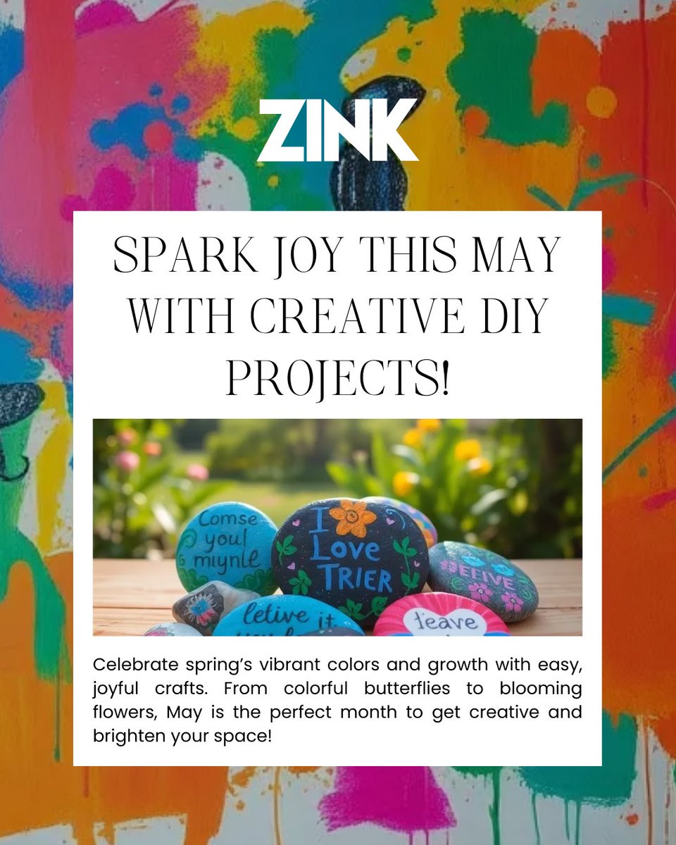 zinkmag's tweet image. Embrace the spirit of spring with simple and joyful DIY projects that brighten your home and inspire creativity all May long.

#springdecor #springdiy #diy #homedecor #springcrafts #spring #springdecorating #diycrafts #springflowers #springcleaning