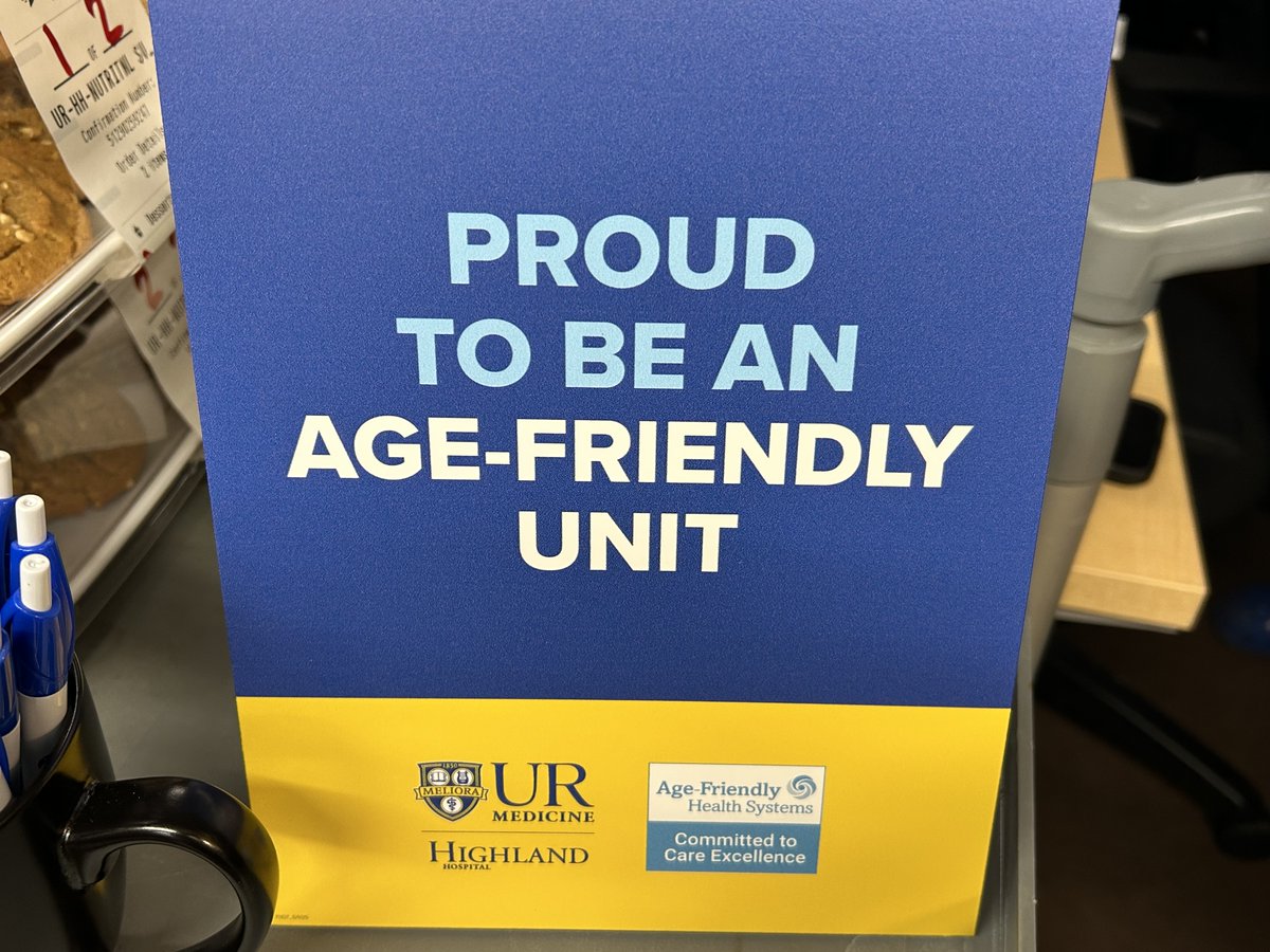 Exciting news! Highland is launching UR on the Move, a mobility initiative to improve patient outcomes, and expanding our Age-Friendly Health System program, which enhances care for older adults using the 4Ms: What Matters, Medication, Mentation, and Mobility. #HighlandHospital