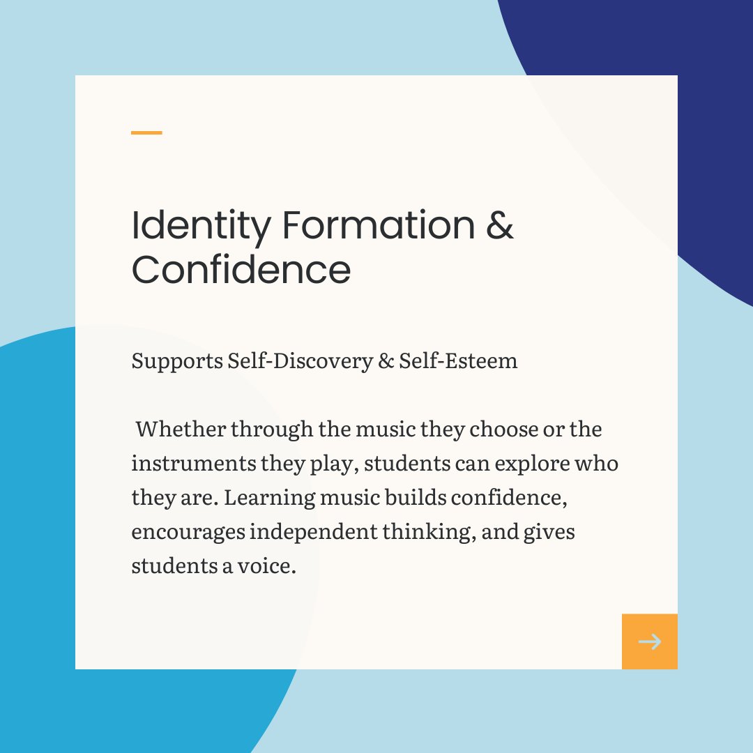 ISTEofficial's tweet image. 🎶 Music helps students thrive—emotionally, socially, and academically.
This article breaks down 5 ways music boosts student mental health & why it should be part of every school day.
🎧 Read more: hubs.ly/Q03m56gS0
#SEL #MentalHealth #MusicEducation #ASCD #K12Ed