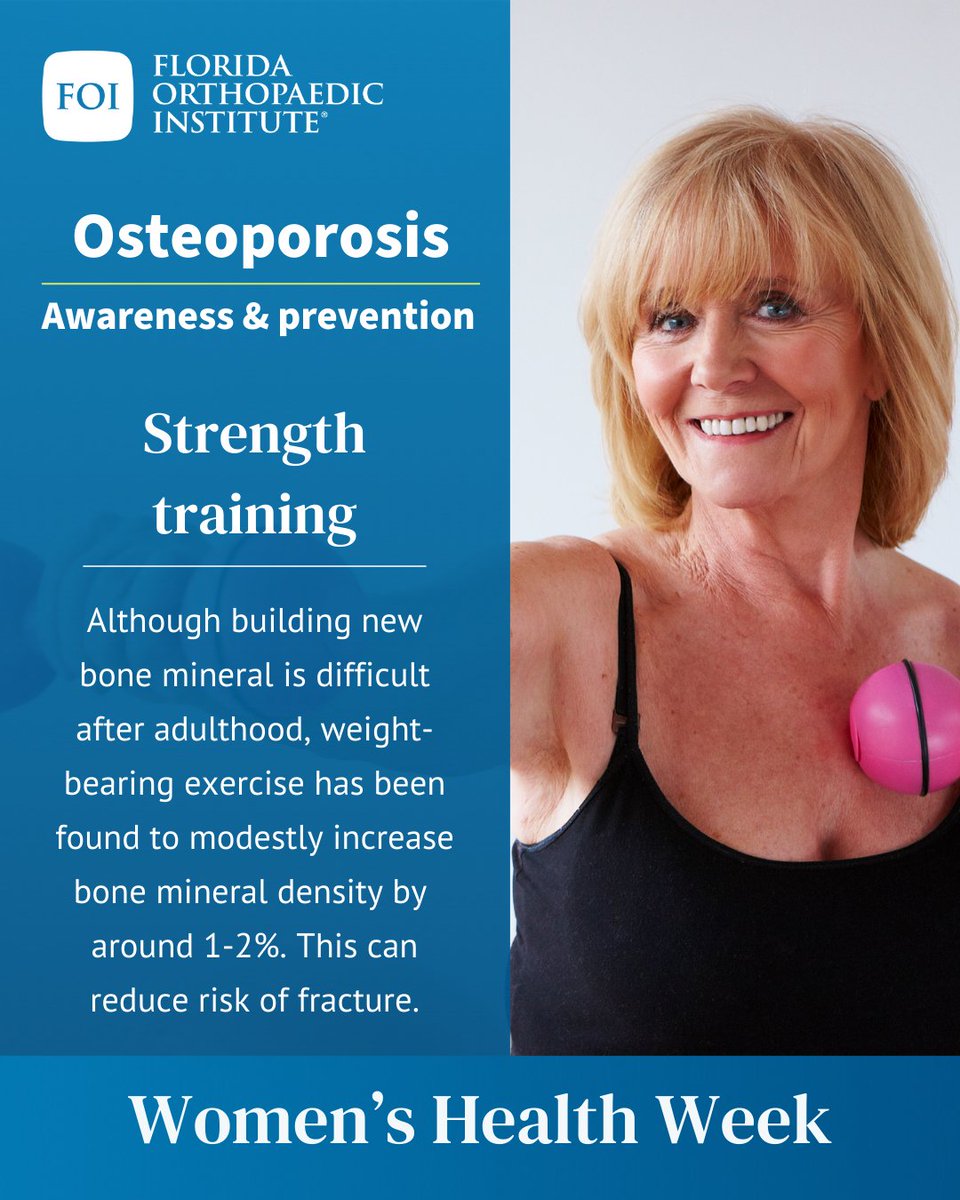 Strong women deserve strong bones!

This Women's Health Week, we're shining a light on osteoporosis-a silent condition that affects millions of women, especially as we age. Early prevention and awareness are key to protecting your bone health.

Our specialized team offers