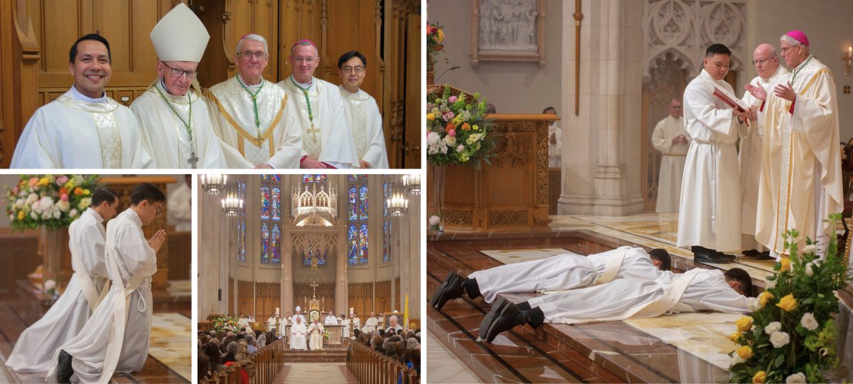 On Saturday, May 3rd, 2025, the Diocese of Hamilton celebrated the Ordination to the Priesthood of Father Moices Caballero and Father JoonBin Lim at the Cathedral Basilica of Christ the King.

hamiltondiocese.com/news/2025/05/2…