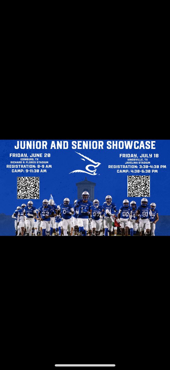 Adrian Agbasoga (@adrianagbasoga) on Twitter photo Thank You <a href="/JavelinaFB/">TAMUK Javelina Football</a> and <a href="/CoachDeLo13/">Dodge Delozierš¹</a> for the Junior and Senior Showcase invite! <a href="/CoachLBrooks/">Lexi Brooks</a> <a href="/1RoUSeFB/">JoshuaMann#1RoUSe</a> <a href="/RecruitRouse/">RecruitRouseRaiders</a> Thank You <a href="/JavelinaFB/">TAMUK Javelina Football</a> and <a href="/CoachDeLo13/">Dodge Delozierš¹</a> for the Junior and Senior Showcase invite! <a href="/CoachLBrooks/">Lexi Brooks</a> <a href="/1RoUSeFB/">JoshuaMann#1RoUSe</a> <a href="/RecruitRouse/">RecruitRouseRaiders</a>