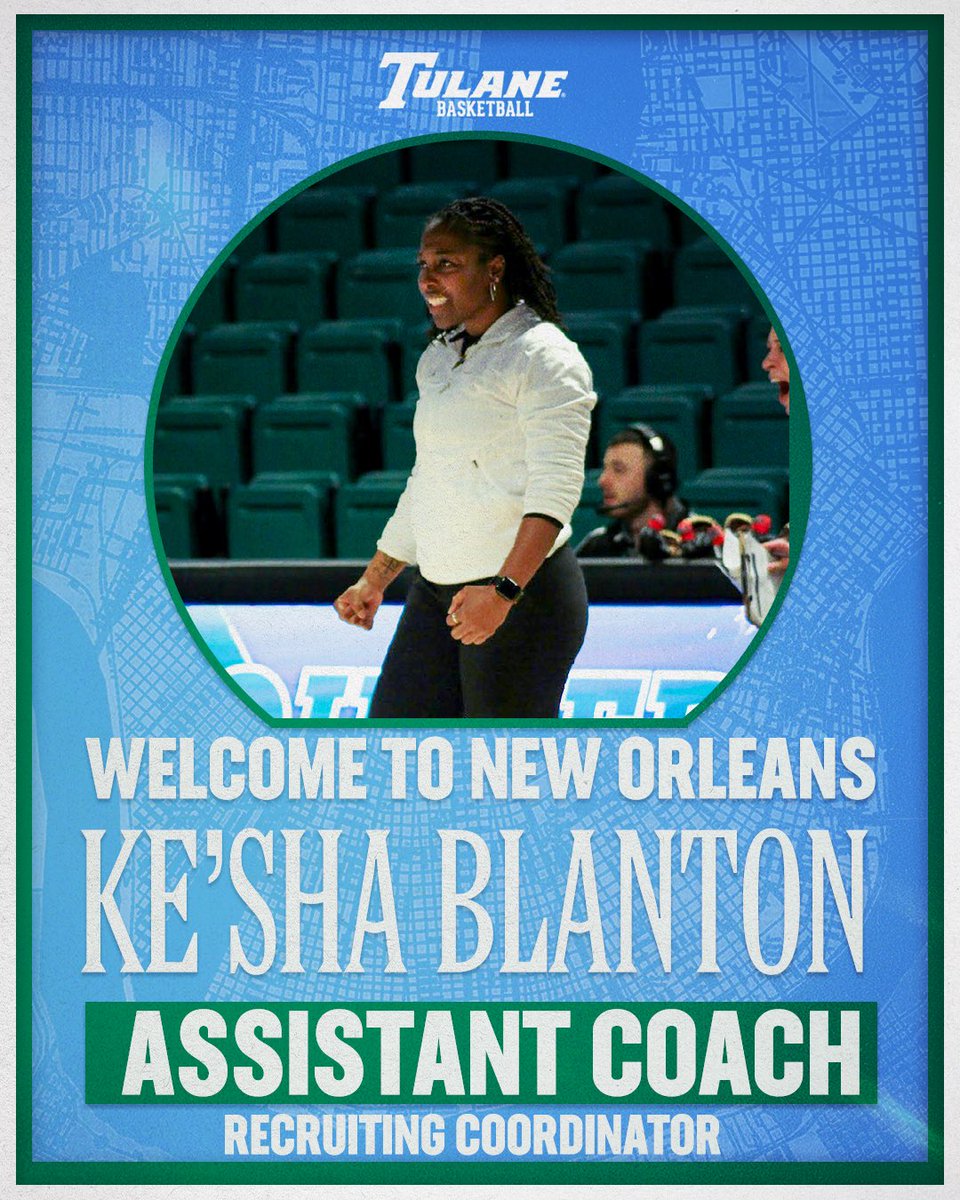 𝐖𝐞𝐥𝐜𝐨𝐦𝐞 𝐭𝐨 𝐭𝐡𝐞 𝐖𝐚𝐯𝐞 👋

Introducing Assistant Coach Blanton! 

#RollWave🌊