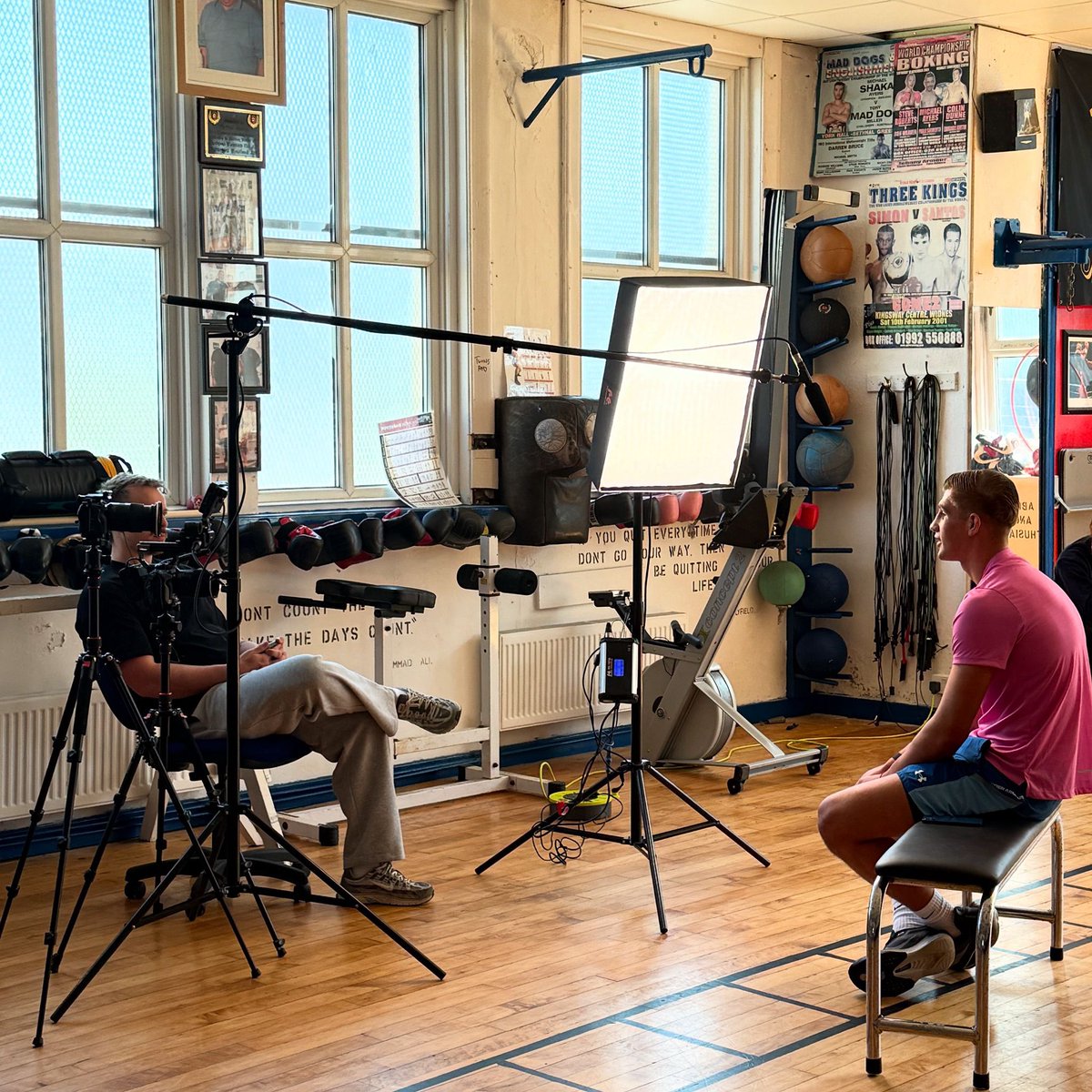 @johnjoe_carrigan_1 doing media day ahead of big announcement!!!! 📣 📣📣

<a href="/Johnstubbsy84/">John Stubbs</a> 
<a href="/anthonykellybox/">anthony kelly</a> 

Team sponsor @team_surface_smart 💦