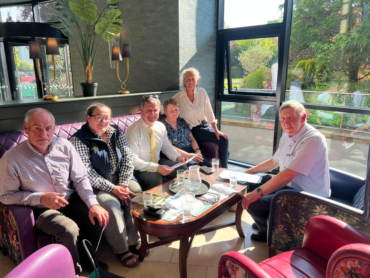AliceDoyleIFA's tweet image. Wexford and Wicklow officers meeting with Malcolm Byrne TD on Tillage issues ,derogation, CAP .TB,ACRES and gaec 2