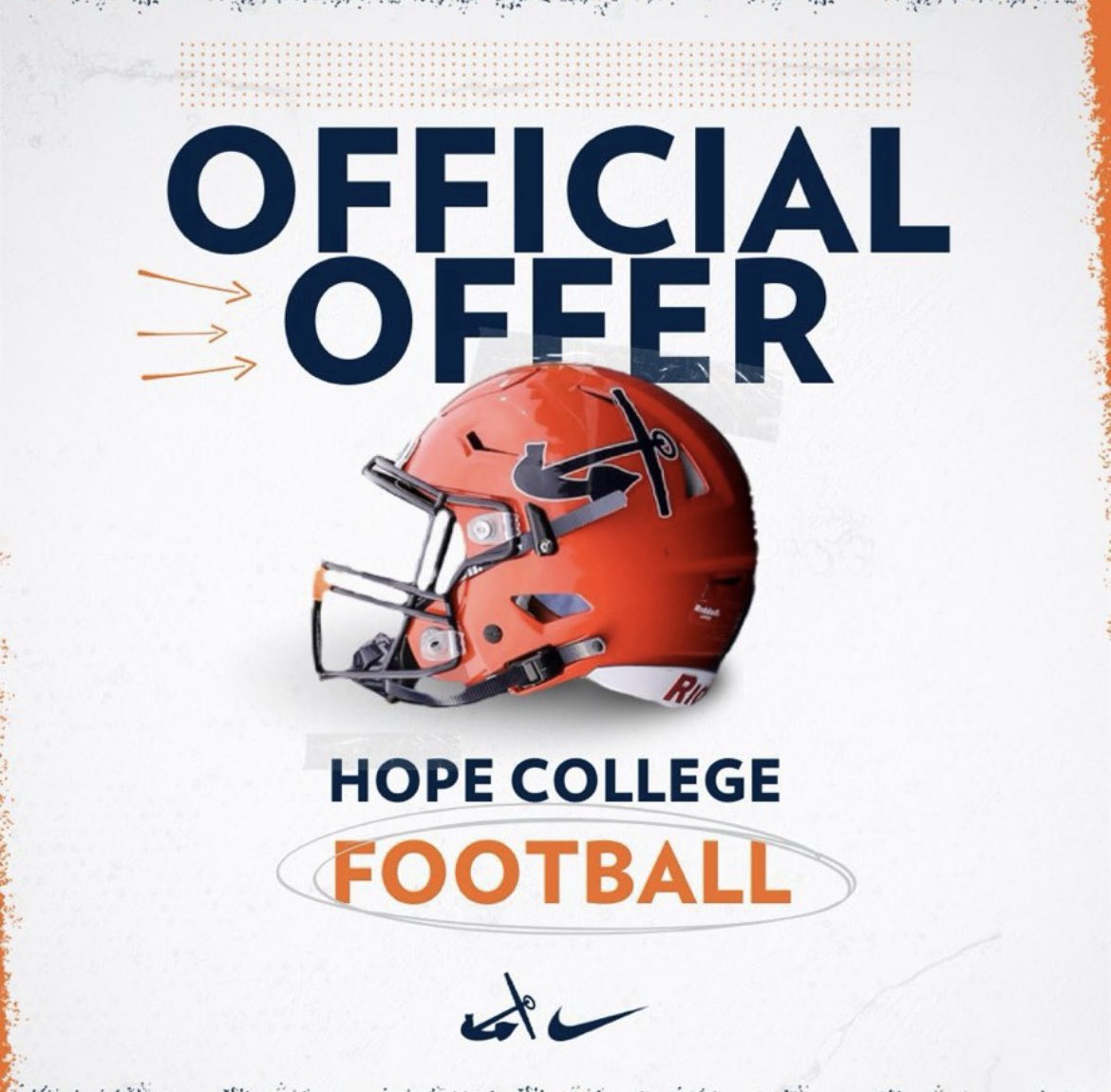 Brady (@brady_hansen18) on Twitter photo Im so honored to have received my first offer from <a href="/HopeCollegeFB/">Hope College Football</a> thank you so much <a href="/PStuursm/">Peter Stuursma</a> for the opportunity to be able to play at the next level. Thank you coaches, who have helped me get to this spot and continue to grow as a player. <a href="/Coach_HThompson/">Hunter Thompson</a> <a href="/brent_sandee/">Brent Sandee</a> Im so honored to have received my first offer from <a href="/HopeCollegeFB/">Hope College Football</a> thank you so much <a href="/PStuursm/">Peter Stuursma</a> for the opportunity to be able to play at the next level. Thank you coaches, who have helped me get to this spot and continue to grow as a player. <a href="/Coach_HThompson/">Hunter Thompson</a> <a href="/brent_sandee/">Brent Sandee</a>