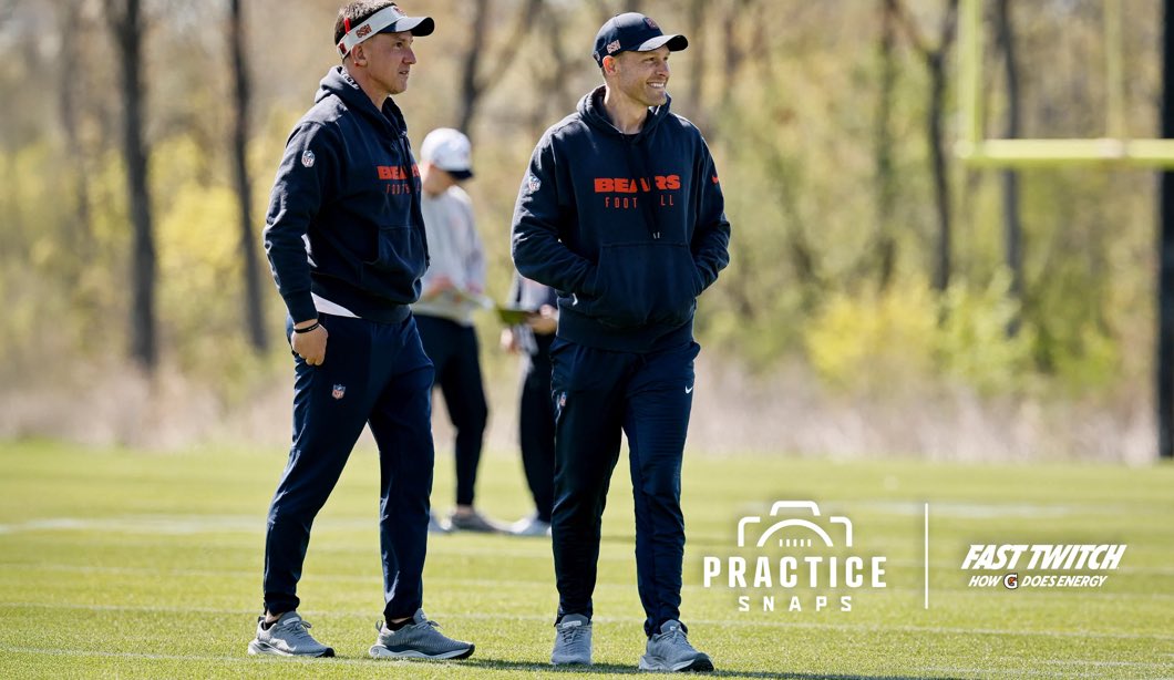 CalebFC18's tweet image. Ben Johnson &amp;amp; Dennis Allen at rookie minicamp