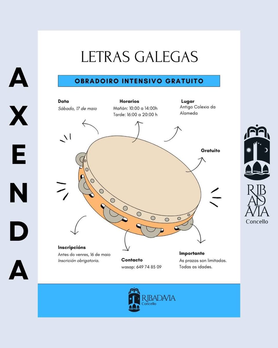 Semana das Letras Galegas 🩵